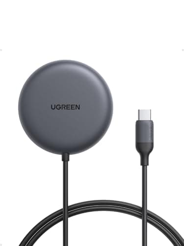 UGREEN 15W for iPhone MagSafe Charger Pad, Qi2 Wireless Fast Charger-1 Pack