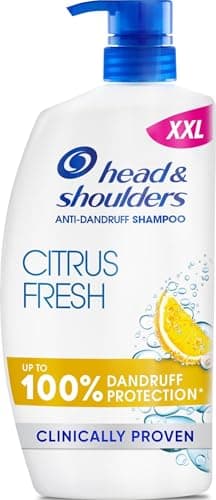 Head & Shoulders Citrus Fresh Anti Dandruff Shampoo For Greasy Hair, 1L