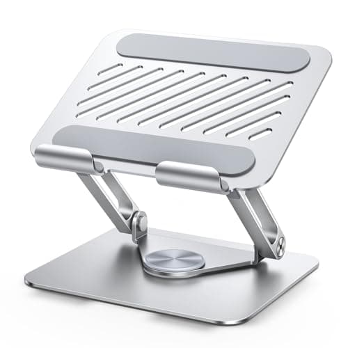 UGREEN iPad Stand Tablet Desk Holder 360° Rotating Foldable Adjustable Travel Portable Mount Compatible with iPad 10th 10.9/Pro 13 2024 12.9/Air 11/Mini 7,Galaxy Tab S10 S9 A9 A8,Surface Go,iPhone 16
