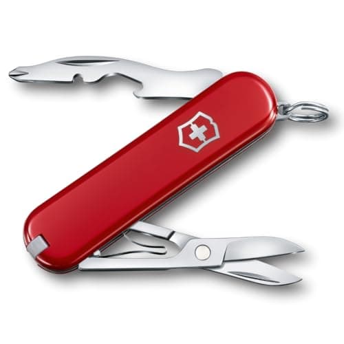 Victorinox, Jetsetter, Swiss Army Pocket Knife, Small, Multi Tool, Camping, 7 Functions, Bottle Opener, Phillips Screwdriver 0/1, Magnetic, Scissors